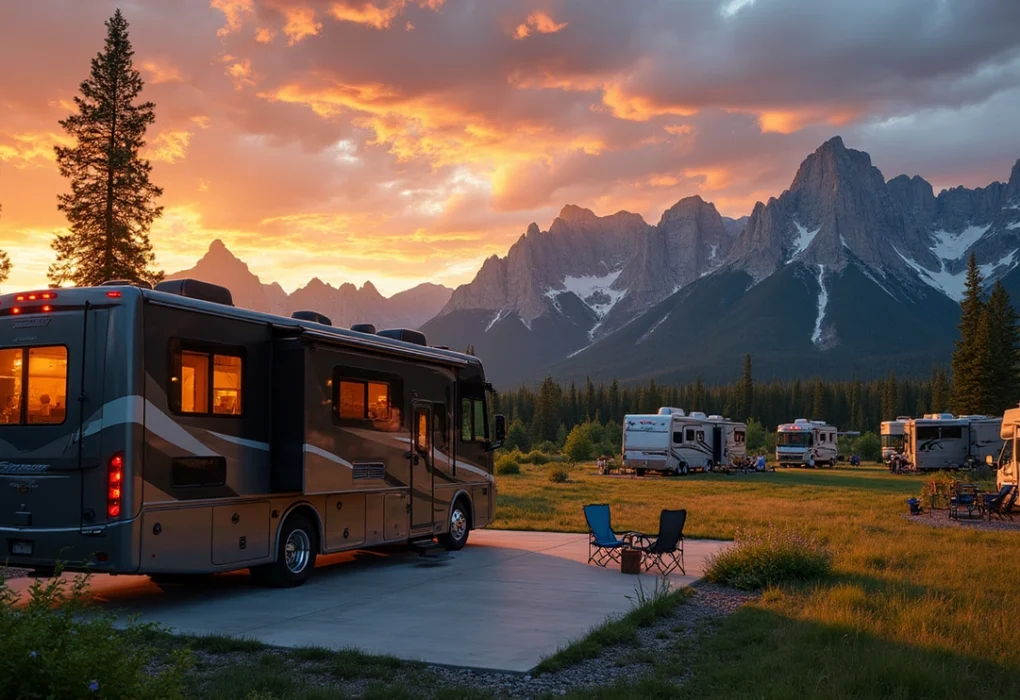 8 Best RV Campgrounds in Montana for Amazing Mountain Views mountains, camping