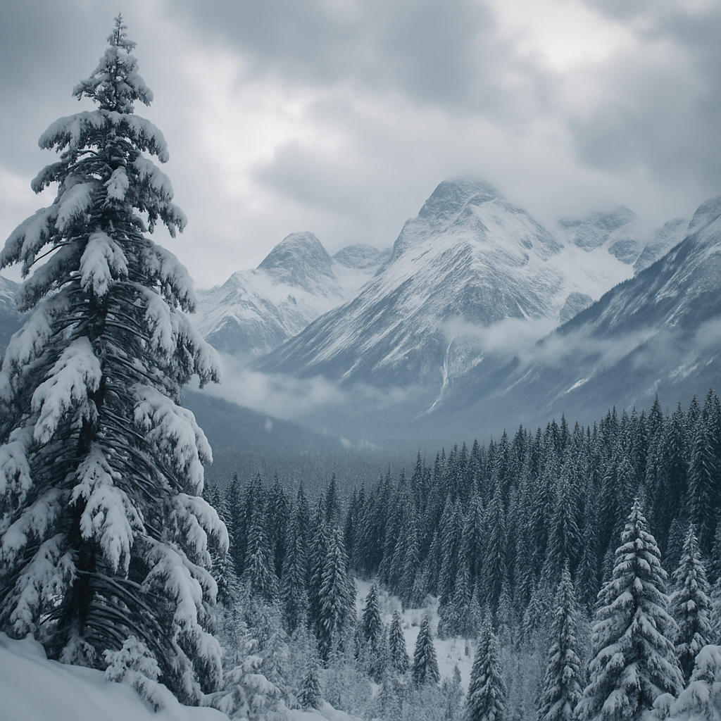 northwest mountain snow